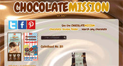 Desktop Screenshot of chocolatemission.net
