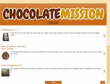 Tablet Screenshot of chocolatemission.net